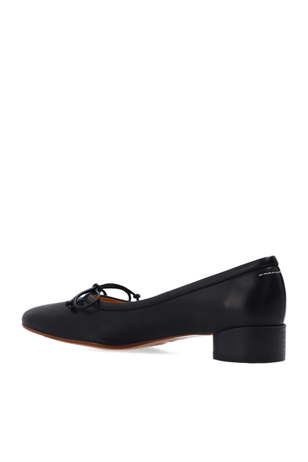 Heeled clearance ballet flats